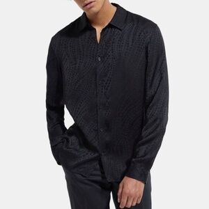 NWT | The Kooples Pearls Print Jacquard Shirt | Sz M